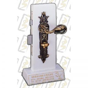 JW-L03 #6733 天堂鳥黃古銅連體鎖